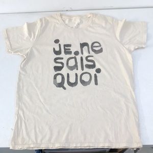 Clare V Je Ne Sais Quoi T Shirt